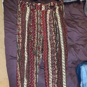Forever 21 boho cropped pants